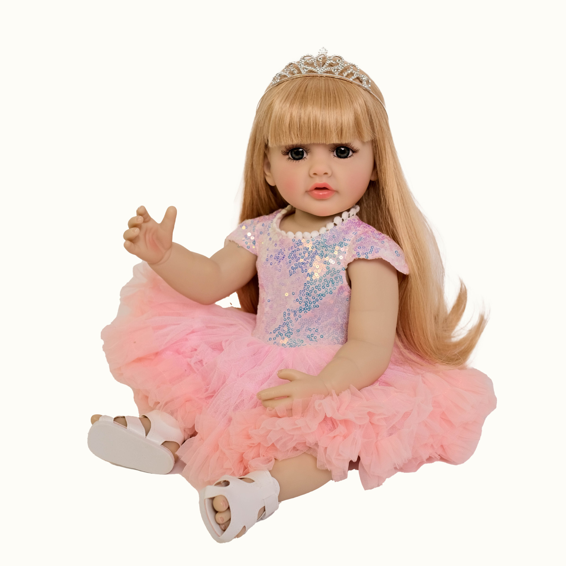 NPK genuino 55 cm totalmente adhesivo simulación renacimiento muñeca Betty oferta caliente transfronteriza OZON WB