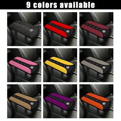 Armrest box pad — Armrest Box Mat Crown Leather