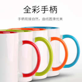 陶瓷马克杯印图LOGO热转印马克杯简约创意实用礼品毕业礼物伴手礼