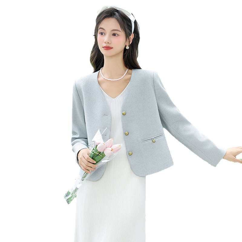 法式高级感小香风短款外套女2025秋季新款轻熟外搭春秋洋气上衣|undefined