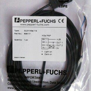 Pepperl+Fuchs/P+F Gl5-Y/43A/115 (806117) Photoelectric Proximity Switch