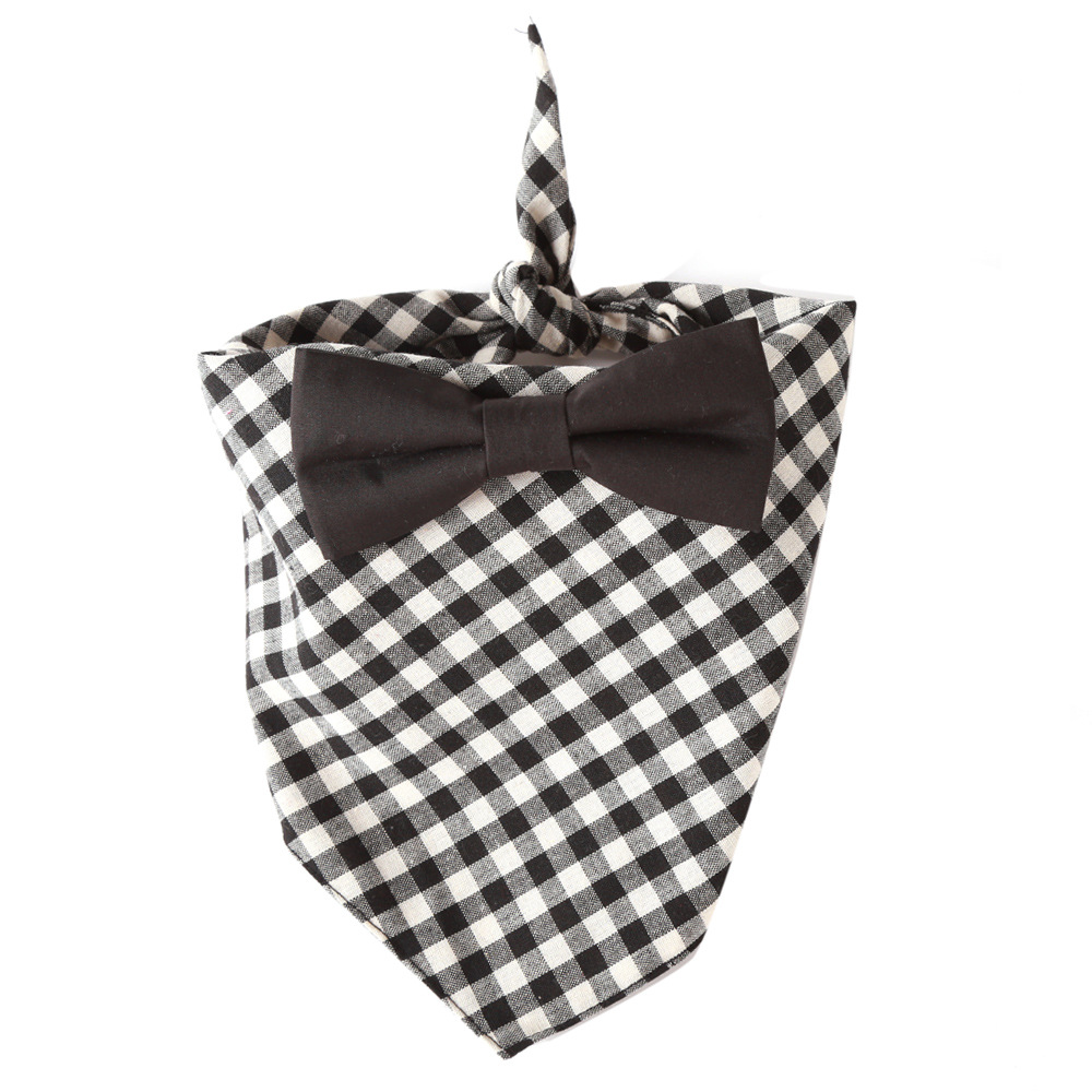 Transfronterizo nuevo Shiba Inu mascota perro triángulo toalla perro saliva toalla mascota perro bufanda decoración fábrica al por mayor