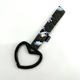 Dark blue corrugated black ring