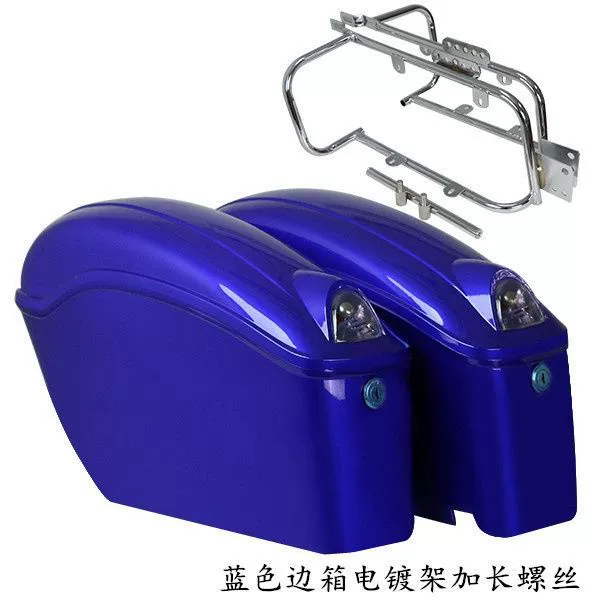 Мотоциклетный ящик Casino Prince CrossCases Large Tail Box Trunk Tool Toolbox Common