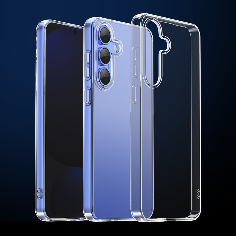 Suitable for Samsung S25Fe Simple Transparent Mobile Phone Case Soft Shell Galaxy M36 High Transparent Ultra-Thin Tpu Protective Cover