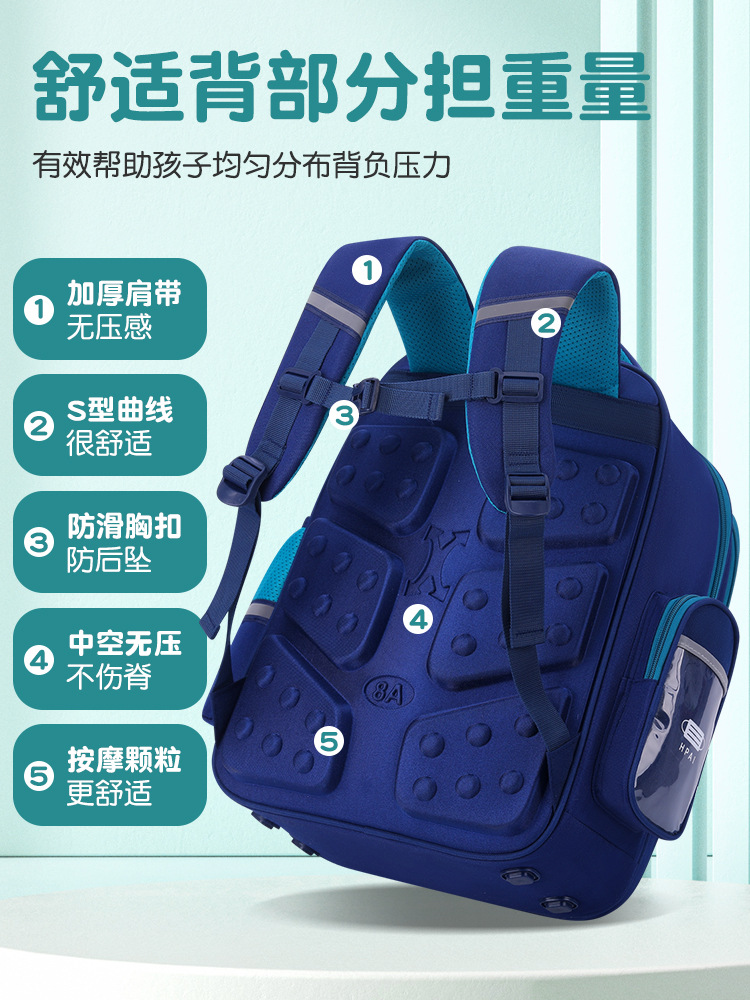 2024 nueva mochila de caparazón duro espacial estudiante de escuela primaria niño niña astronauta mochila de dibujos animados