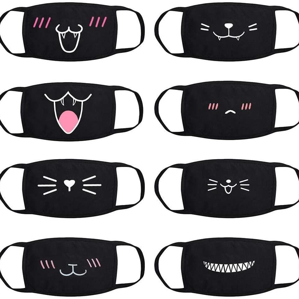 Fashionable cartoon medical mask for men and women