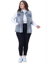 Y 72508 Multi Color Denim Vest Women ��ɫţ������ �羳