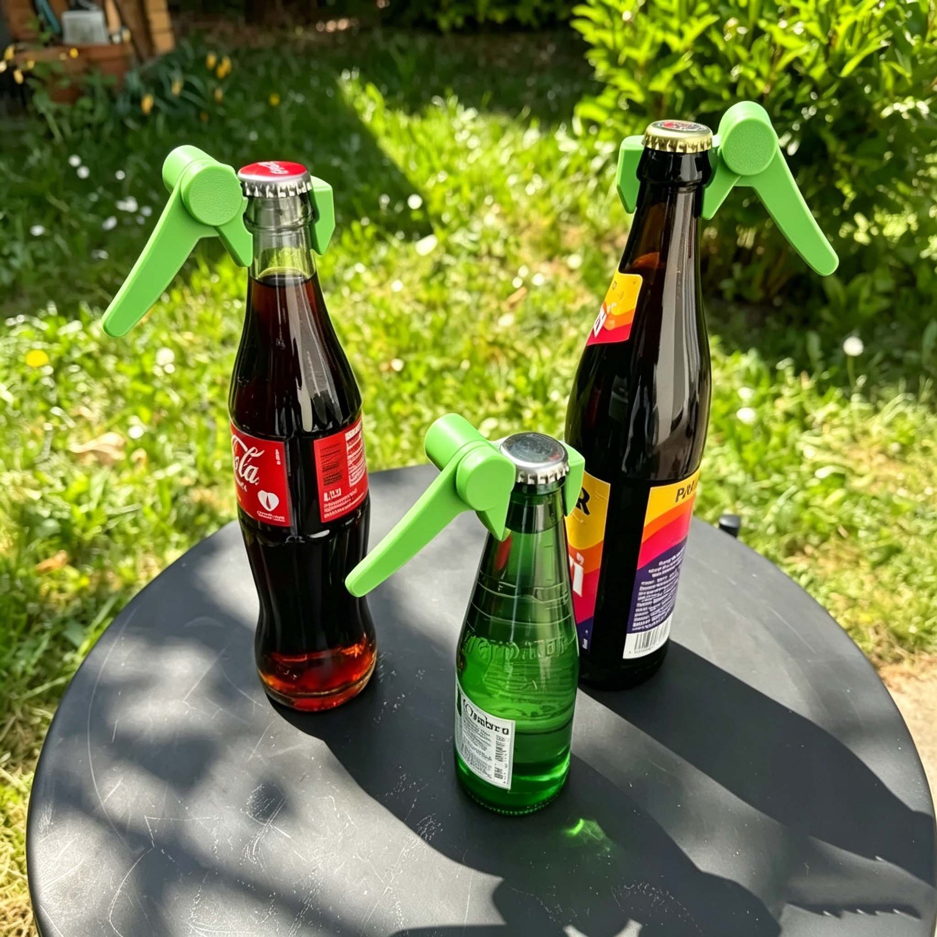 CapSnap One-Hand Bottle Opener green color option