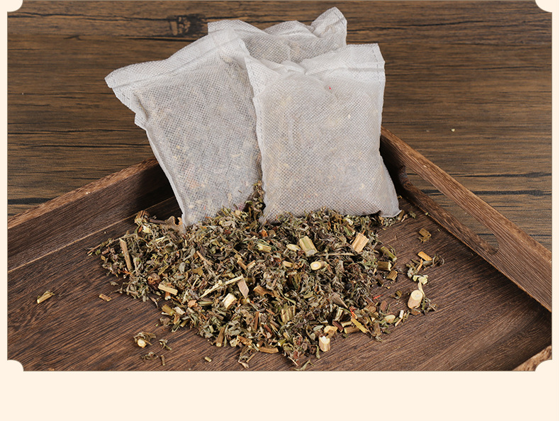 Xuanzhen Mugwort Foot Soak Pack 10 Bags per Box Traditional Chinese Herbal Foot Bath Powder preparation