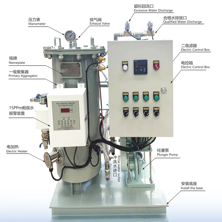 批发CCS船用油水分离器 OWS型船用油污水分离装置 环保新标准