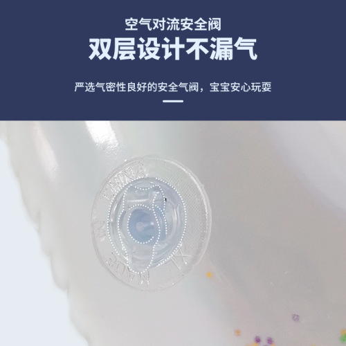 儿童PVC亮片浮圈小马动物充气泳圈小孩独角兽游泳圈座艇救生圈