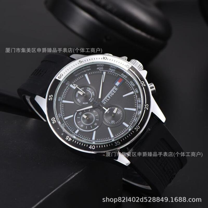 Hot-Selling Foreign Trade American Tommy Hilfiger Tommy Watch Silicone Band Quartz Men's Wholesale Dropshipping Hot-Selling Foreign Trade American Tommy Hilfiger Tommy Watch Silicone Band Quartz Men's Wholesale Dropshipping