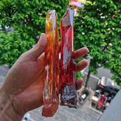 ジルコン原石宝石原料レッドゴールデンパウダーキュービックジルコニア結晶宝石原料メーカー直接供給