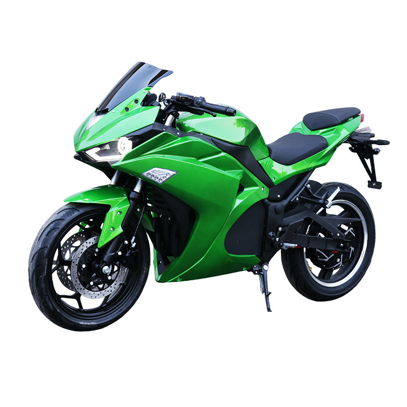 Exportación transfronteriza de motocicleta eléctrica R3 V6 de alta velocidad, motocicleta eléctrica de largo alcance para carreras de carretera, fabricante de automóviles deportivos al por mayor.