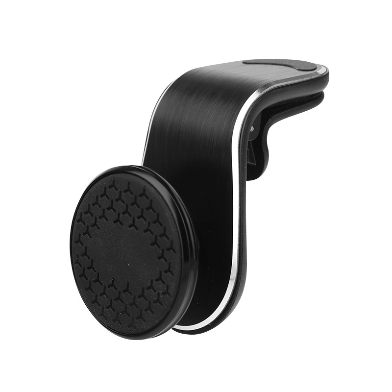 Soporte de teléfono móvil de absorción magnética de salida de aire de explosión del comercio exterior con mandíbula de mordida que puede girar 360 grados para el teléfono móvil