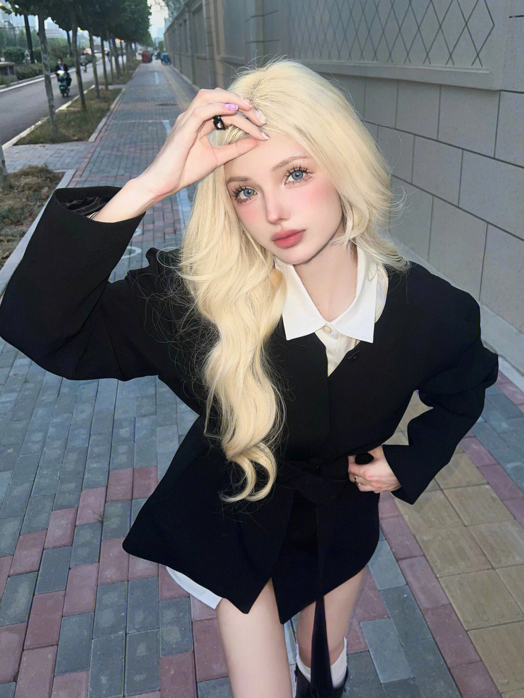 Amazon nueva peluca de moda para mujeres peluca corta de encaje frente peluca derretida línea de cabello