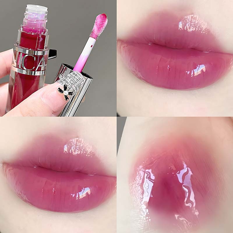 CAPPUVINI Brillo de labios hidratante transparente para cubrir las líneas de los labios Espejo de labios de vidrio para sostener el maquillaje Esmalte de labios Brillo de labios Maquillaje transfronterizo image 14