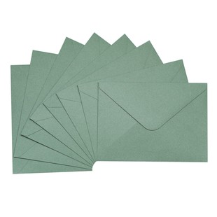 in stock cross-border Amazon sage green envelope invitation envelope Western-style release glue self-adhesive envelope wholesale