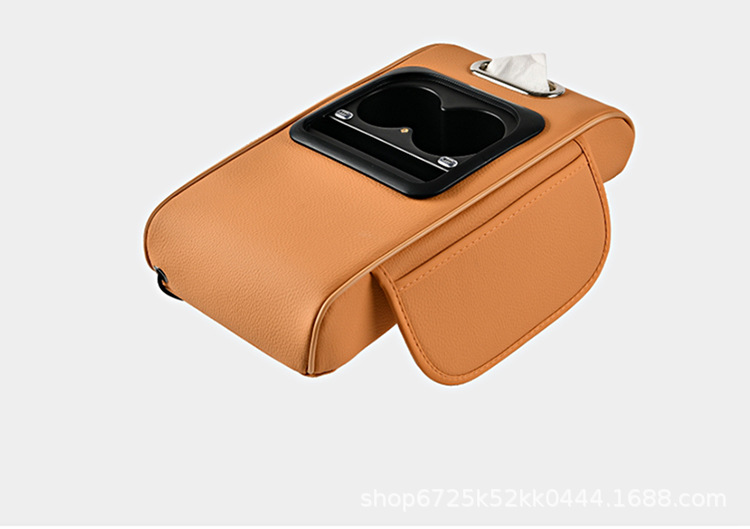 Starry Sky Armrest Box Pad Memory Foam Heightening Pad Car-Mounted Creative Multifunctional Cup Holder Phone Tissue Storage Box