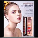 Многоцветные матовые палетка теней, тени для век, база под макияж, оптовые продажи, в коричневых тонах, 12 цветов, европейский стиль