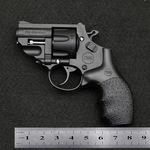 1：2.05左轮模型儿童天空法警左轮 合金模型 不可发射