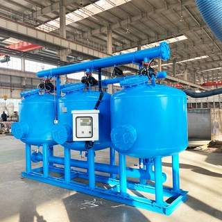 石英砂高速过滤器 冷却循环水过滤浅层砂过滤器 多罐并联全自动