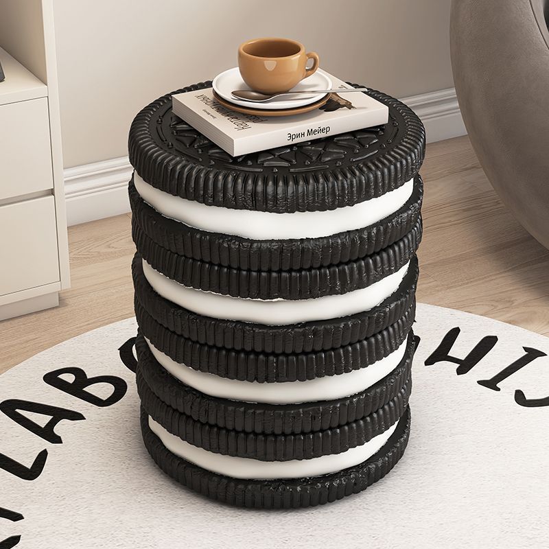 Sofa Side Cabinet, Living Room Small Coffee Table, Home Decoration Ornaments, Round Stool, Bedside Table, Creative Housewarming Gift