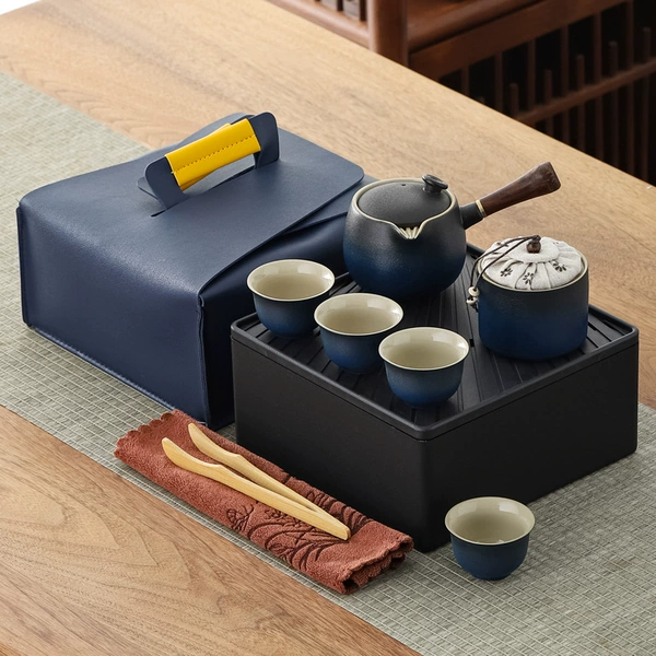 Tea set for traveling, style 6, gradient