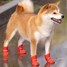 宠物狗狗雨鞋四季通用款防鞋子泰迪比软底外出雨鞋子工厂一件批发
