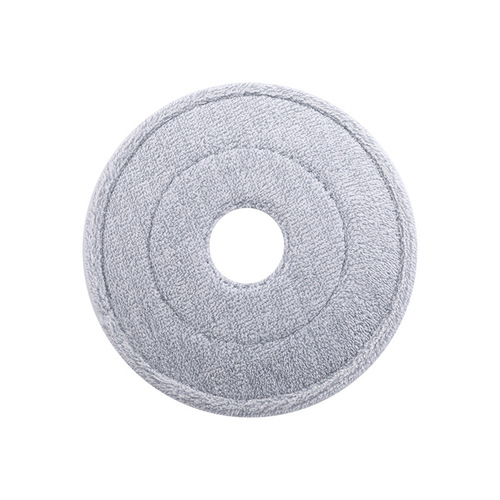 Manufacturer's thickened microfiber cotton mop cloth hand-wash-free adhesive replacement round flat mop cloth head