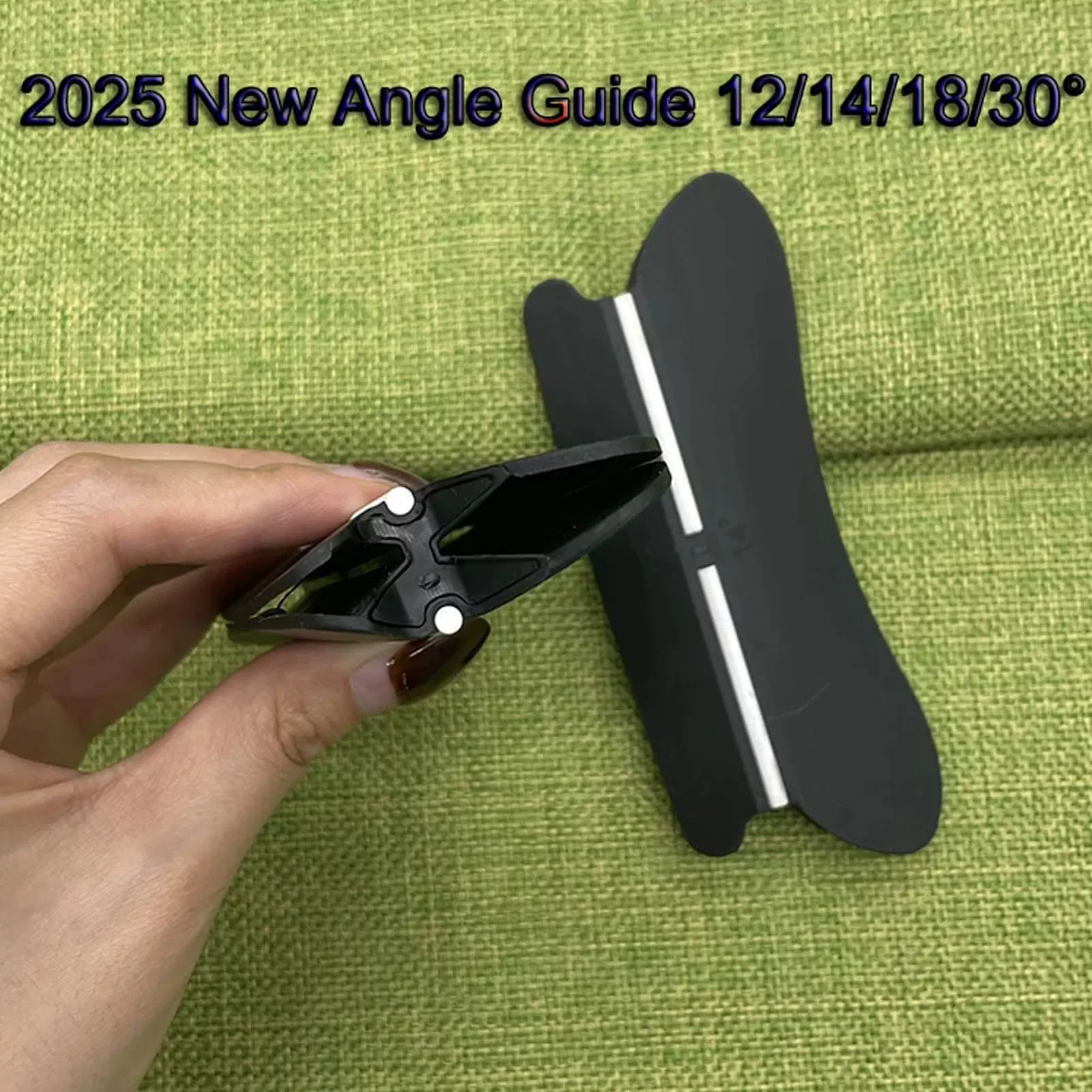 Knife holder household oilstone whetstone angle guide kitchen knife back angle knife holder abs resin ceramic