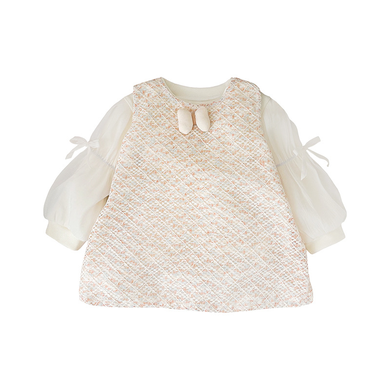 2025 ropa de bebé primavera traje de escalada para bebés mameluco de manga larga traje de dibujos animados de bebé femenino lindo y súper lindo