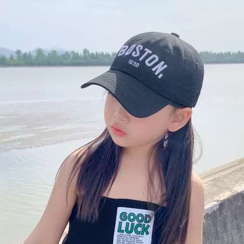 Children's duck cap for girls summer thin baby boy sun protection UV visor sun hat baseball cap