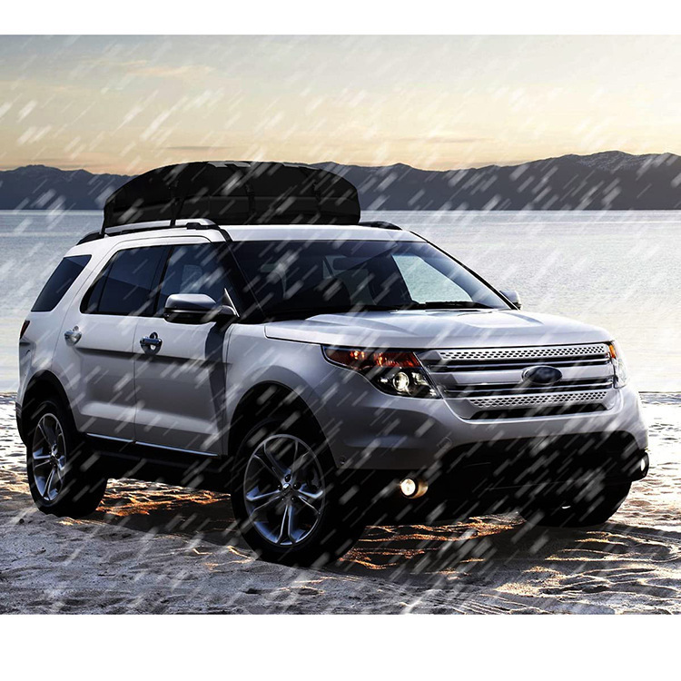 Cross-border bestseller: Thickened 600D Oxford cloth car roof luggage bag, waterproof and sun-resistant car roof bag