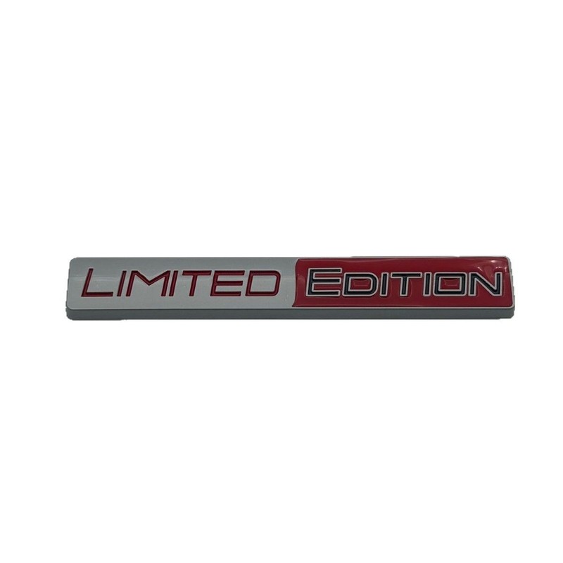 国境を越えた売れ筋車改造ロゴ LIMITED EDITION メタルカーステッカー EDITION ボディステッカー リア|undefined