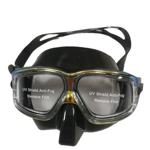 Free anti-fog diving goggles transparent silicone snorkeling mask low volume mirror diving equipment in stock wholesale cross-border