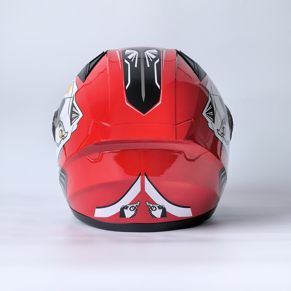 Motorcycle helmet, electric vehicle helmet, riding safety helmet, unisex, dual-lens full-face helmet 108