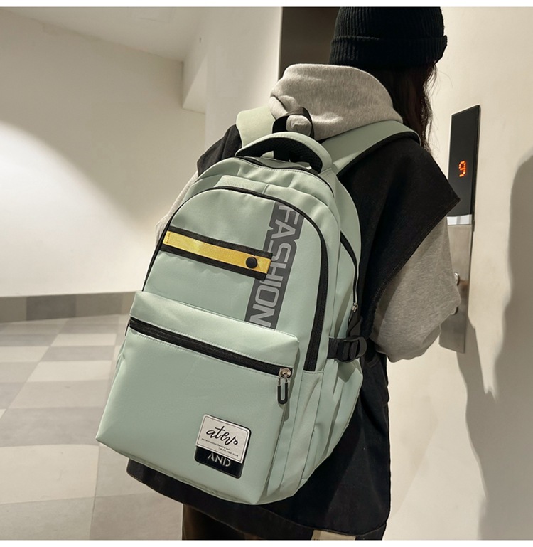 Kids Backpacks New Fashion Trend Backpack Large Capacity Outdoor Leisure Travel Bag Computer Bag Men's Backpack Student Schoolbag_voghion.com