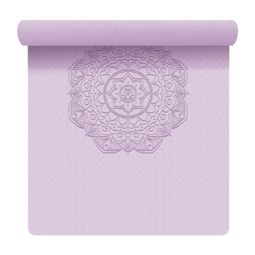 Girls lengthened and widened fitness dance floor mat cross-border children's non-slip exercise mat home tpe double yoga mat