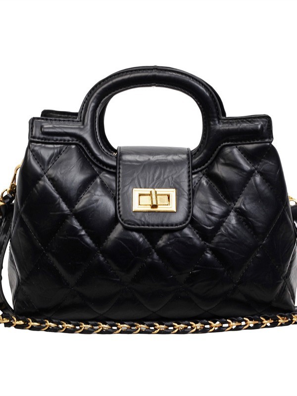 Cross-border 2026 nuevo tipo ligero de lujo pequeño Zhongzhong cadena bolso de mano, bolso de mujer de moda versátil bolso de mano