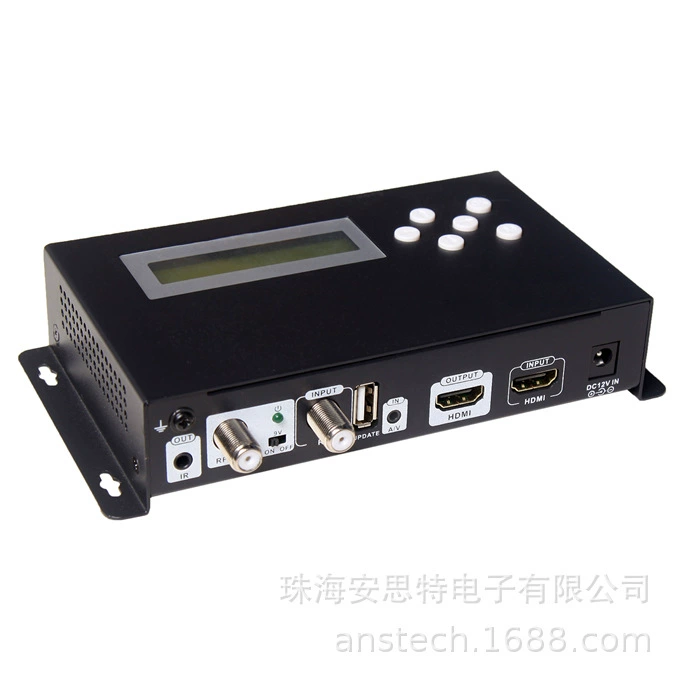 DM80A Цифровой модулятор DVB-T RF MODULATOR With TVLink для европейского рынка