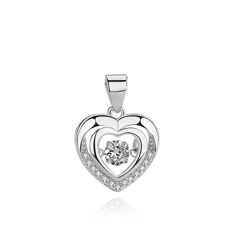 D169 White Diamond (colgante sencillo sin cadena)