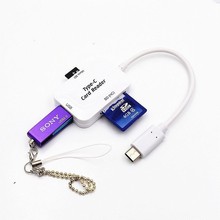 YTPE-C HUBһ���� �x���� TF SD USB2.0 4PORTS HUB������COMBO