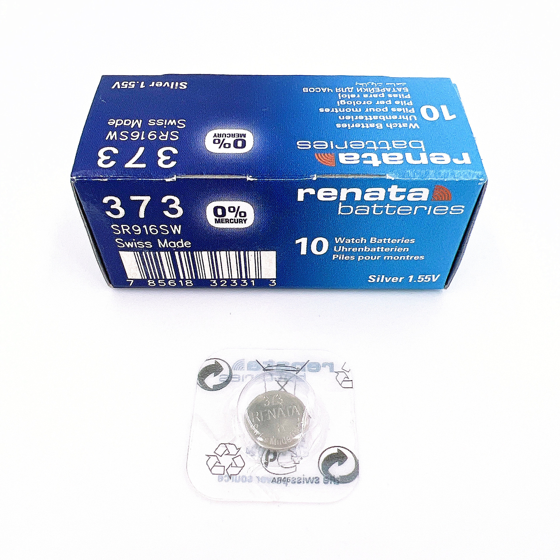 瑞士原装电池 Renata 373 SR916SW 1.55V 手表电池 一粒价格