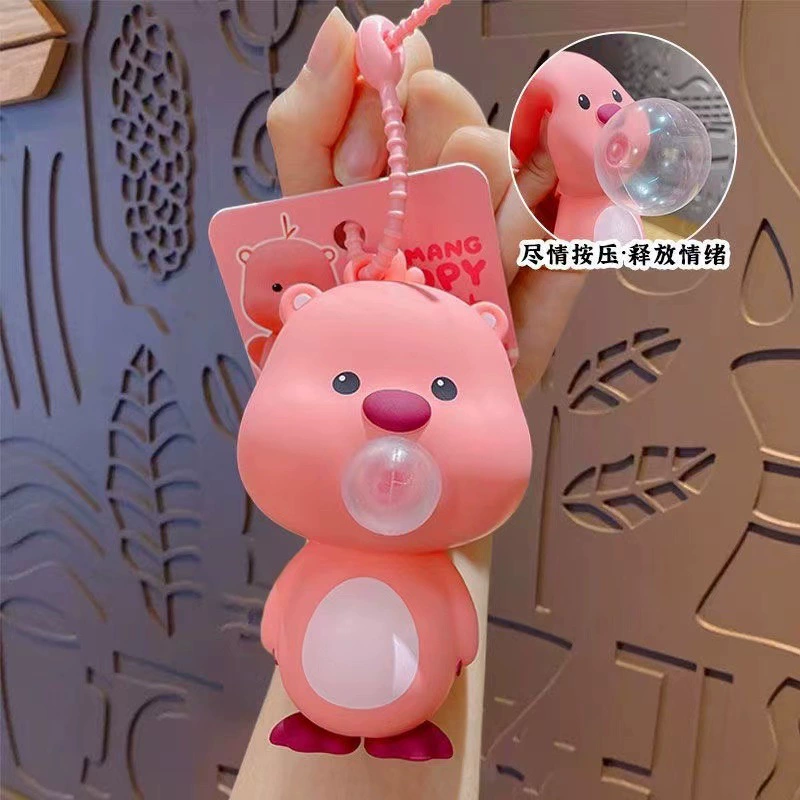 Новый мультфильм креативный Руби плюет пузырь щепотка