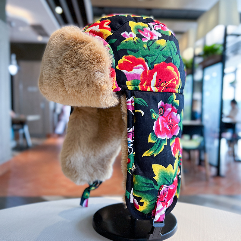 블랙 - 두꺼운 버전 [카키 퍼]