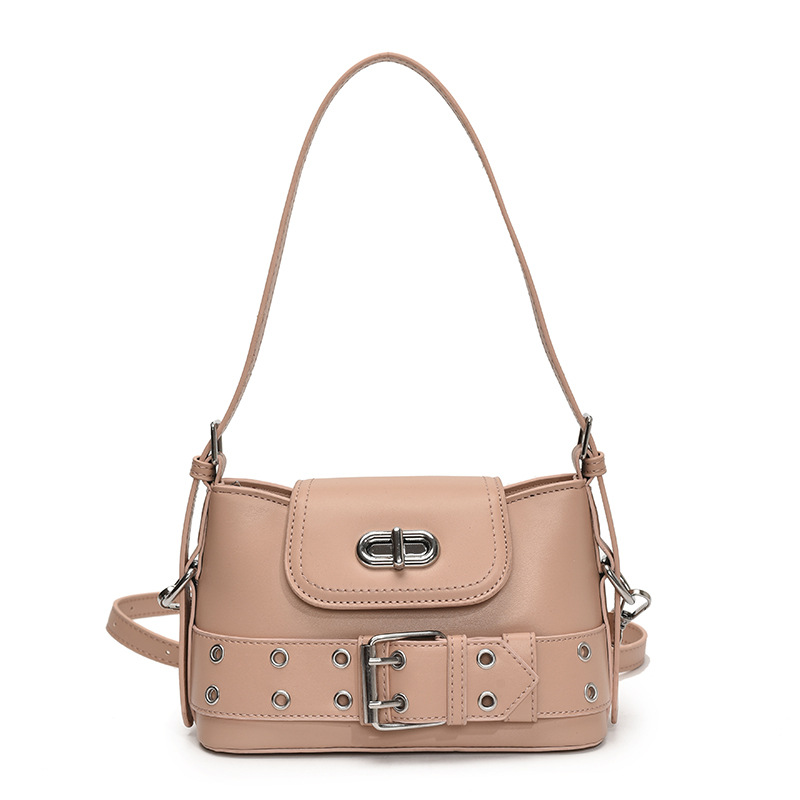 Sweet & Cool Spicy Girl Moto Style Underarm Bag, Niche Design Women's Handbag 2025 New Fashion Versatile Trendy Shoulder Bag - Thumbnail 6
