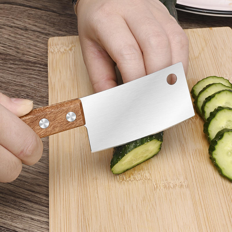 Mini cuchillo de cocina cuchillo de frutas de acero inoxidable cuchillo de cocina para bebés cuchillo de cocina