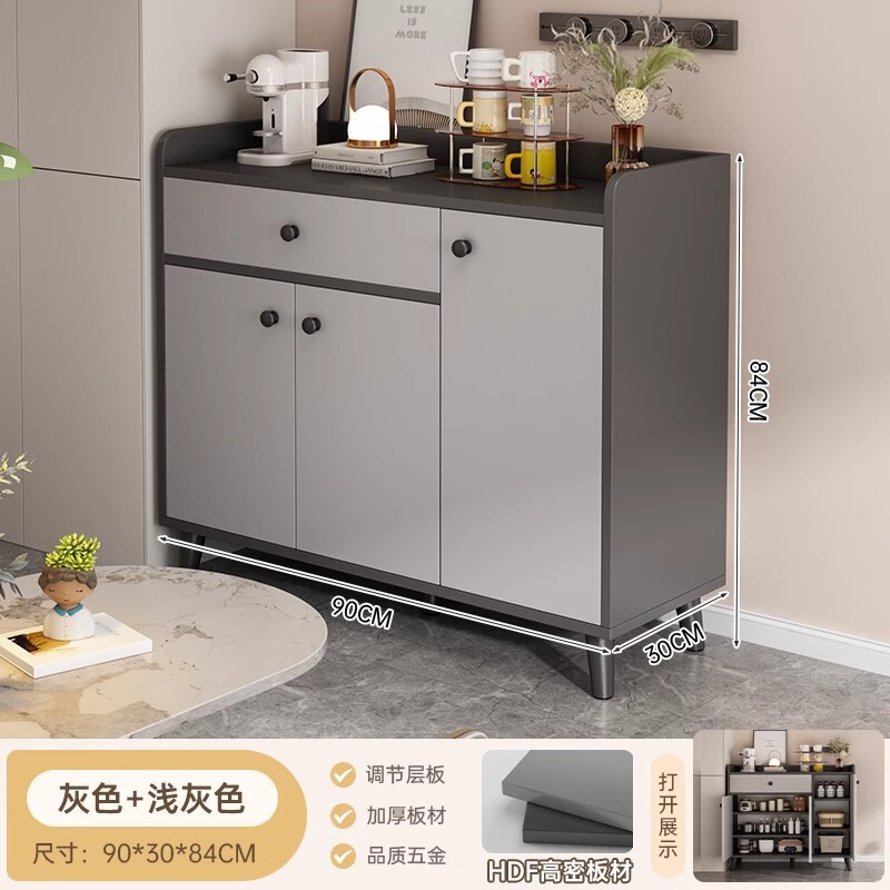 餐边柜靠墙一体储物柜家用收纳柜墙边柜现代简约茶水柜客厅置物柜|undefined